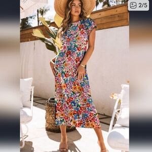 Floral Midi Dress